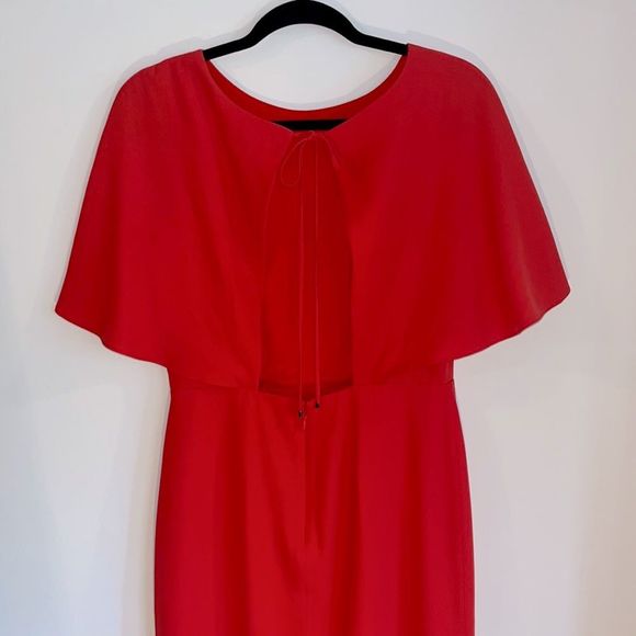 H by Halston open back cape maxi dress - Picture 6 of 9